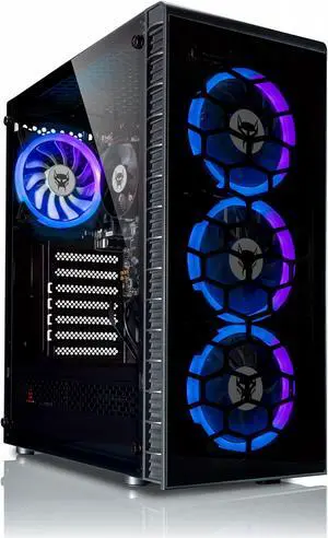 BEASTCOM(r) Q3 Essential Gaming, 8 Threads Gaming PC, AMD Ryzen 3 4X 4.00GHz, 4K Vega 6 Core Graphics, 16GB RAM, 512GB SSD, HDMI, USB 3.2, WiFi, Windows 11 Pro
