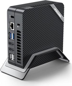 MINISFORUM Venus Series UM773 Lite Mini PC AMD Ryzen 7 7735HS Desktop Computer, DDR5-4800 32GB 1TB PCIe4.0 SSD, 2.5Gbps LAN, 2X4K HDMI, 1X8K USB4 Output, Radeon 680M Graphics Micro PC