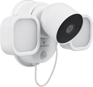 Wasserstein 3-in-1 Floodlight, Charger, and Mount for Google Nest Cam Outdoor or Indoor, Battery - Made for Google Nest (Camera NOT Included)