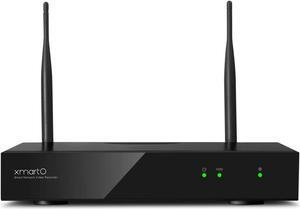XMARTO H.265 10CH 4K Ultra HD WiFi Security NVR DVR Recorder w. Dual WiFi Routers in,Long Range WiFi, G3 Auto WiFi Relay, Support 10-Cameras,Cloud Storage,Alexa (NO HDD, WNP810/ WNQ58/ WNQ28)