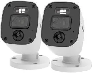 Swann Enforcer(tm) 1080p Full HD DVR Audio/Video Add-On Security Camera - PRO-1080MQB 2 Pack with Mic