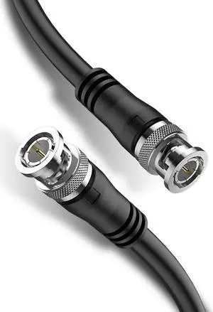 SDI Cable 25ft, BIFALE 3G HD-SDI Cable, Heavy Duty BNC to BNC Cable 75 Ohm, 1080P for Video Security Camera CCTV Systems Video Coaxial Cable