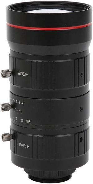 Industrial Camera Lens - 8MP Zoom Lens C Mount HD 4K Manual Aperture Security CCTV Accessory 1040mm