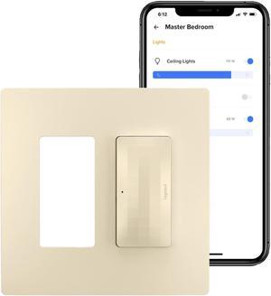 Legrand Radiant WNRH2LA Smart Gateway with Netatmo Surface Mount Compatible with Alexa Google Assistant  Apple HomeKit Light Almond 1 Count