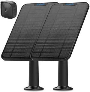 Solar Panel Charging Compatible with Blink XT/XT2/New Outdoor(3rd Gen) Camera, with 13ft Waterproof Charging Cable,IP65 Weatherproof,Includes Secure Wall Mount(Black) (2)