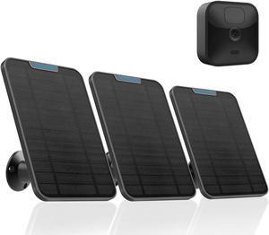 Shyueda Solar Panel Charging Compatible with Blink XT/XT2/New Outdoor(3rd Gen) Camera,with 13ft Waterproof Charging Cable,IP65 Weatherproof,Includes Secure Wall Mount(Black) (3)