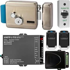 UHPPOTE Electric Door Lock with Wireless Remote Control for Intercom Access Control System