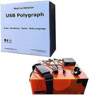 USB Polygraph Real Home Lie Detector