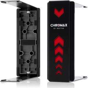 Noctua NH-U12S chromax.Black CPU Cooler with NA-HC1 chromax.Black.swap heatsink Cover