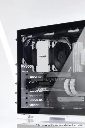 Noctua NH-U12A chromax.Black CPU Cooler with NA-HC8 chromax.White Heatsink Covers