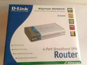 D-Link 4-Port Broadband VPN Router (DI-804HV)