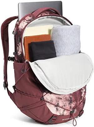 THE NORTH FACE Women's Borealis Commuter Laptop Backpack, Wild Ginger Glacier Dye Print/Wild Ginger, One Size