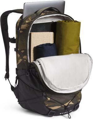 THE NORTH FACE Borealis Commuter Laptop Backpack, New Taupe Green Snowcap Mountains Print/TNF Black, One Size