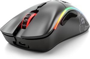 Glorious Model D- (Minus) Wireless Gaming Mouse - 67g Superlight Honeycomb Design, RGB, Ergonomic, Lag Free 2.4GHz Wireless, Up to 71 Hours Battery - Matte Black