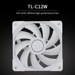 Thermalright Peerless Assassin 120 White CPU Air Cooler, 6 Heat Pipes,TL-C12W PWM Fan,Aluminium Heatsink Cover, AGHP Technology, for AMD AM4/AM5/Intel LGA 1700/1150/1151/1200/2066/2011 (PA120 White)