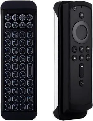 iPazzPort Mini Bluetooth Wireless Keyboard Remote with Backlit for Smart TVs Stick 4k, Fire Cube, Smart TVs 3rd Gen,KP-30BR