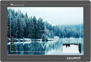 LILLIPUT FS7 7" Full HD Camera Monitor with 3G-SDI and 4K HDMI Metal Housing High Resolution F970 Plate for Camcorder DSLR