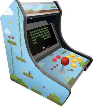 Vilros Tabletop Retro Arcade Cabinet with 10" HD Display - Compatible with Raspberry Pi
