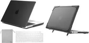 ProCase MacBook Pro 16 Inch Hard Shell Case Bundle with MacBook Pro 16 Inch Heavy Duty Case