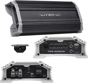Crunch PZ2-4030.1D POWERZONE 4000 Watt Mono Amplifier, Car Audio Amplifier, 1 Ohm Stable, Bass Remote Included