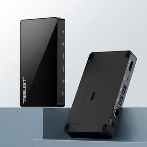 Mini Dock Station, 2 in 1 USB4 Hub and SSD Enclosure, Compatible with Thunderbolt 3, Thunderbolt 4, 40Gbps to NVME M.2 2280 Hard Drive, 60W PD Charging for Mac Book and Windows OS
