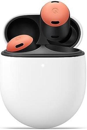 Google Pixel Buds Pro - Noise Canceling Earbuds - Up to 31 Hour Battery Life with Charging Case - Bluetooth Headphones - Compatible with Android - Coral