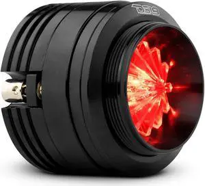 DS18 PRO-TW720L 2.28" Shallow High Compression Neodymium Super Bullet Tweeter 280 Watts 1" Aluminum Voice Coil 4-Ohm with RGB LED Lights