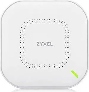Zyxel True WiFi 6 AX3000 Wireless Multi-Gigabit Enterprise Access Point | Wall & Ceiling Optmized Antenna | Cloud, App, Direct or Controller Management | POE+ |1 Year Nebula Pro | WAX610D