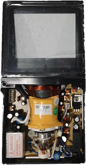 ARCADORA 12V 4.2W Micro 4" CRT Black and White Monitor Vintage CRT Screen Electronic Picture Tube