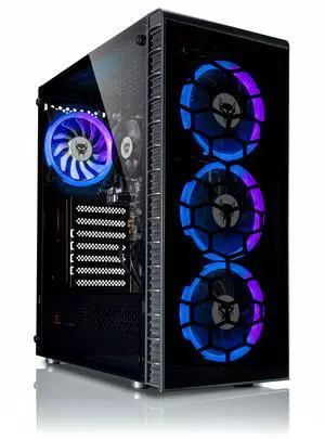 BEASTCOM(r) Q3 Essential Gaming PC, AMD Ryzen 5 6X 4.20GHz 12 Threads, 4K Vega Radeon Graphics, 8GB RAM, 1TB SSD, HDMI, USB 3.2, WiFi, Windows 11 Pro