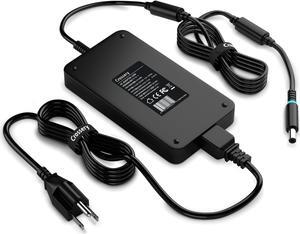 Dell 240W AC Adapter for Alienware Laptop Charger 240W Dell 180W Power Supply Adapter for Dell G3 G5 G7 G15 240W Charger Alienware M15 M17 M17x x51 Dell Alienware 17 15 13 R1 R2 R3 R4 R5 Charging Cord