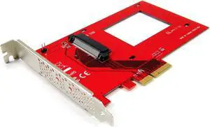Ableconn PEXU3-132 NVMe 2.5-inch U.3 SSD PCIe 4.0 x4 SFF-TA-1001 Carrier Adapter Card - U.3 to PCIe 4.0