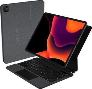 doqo Magnetic Keyboard Case for iPad Air 5th Generation(2022)/iPad Air 4th Generation(2020), Backlit Wireless Keyboard with Multi-Touch Trackpad for iPad Pro 11 2018/2020/2021
