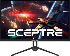 Sceptre 24inch Gaming Monitor 1080p up to 165Hz DisplayPort HDMI AMD FreeSync 2ms Machine Black 2022 E248BFWS168