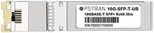 OPSTRAN 10GBASE-T SFP+ to RJ45 Copper Transceiver Module Compatible with Ubiquiti Unifi Ufiber UF-RJ45-10G 10G SFP+ 30m Cat6a/7