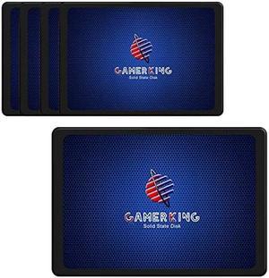 GAMERKING SSD 2.5 SATA III 64GB High Performance Internal Solid State Drive for Desktop Laptop 5 Unit Package Pack [64GB(5 Packs),2.5-SATA3]