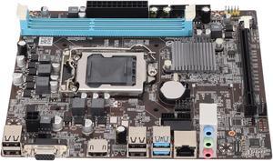 Motherboard CPU Combo, DDR3 PC Motherboard High Compatibility Fast Power Transmission for for Desktop Computers for LGA 1151