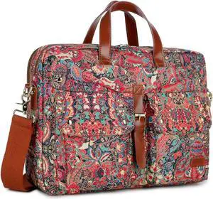 Baosha Multicoloured 17inch Laptop Computer Bag Messenger Bag Briefcase for Women BC-07 (HS)