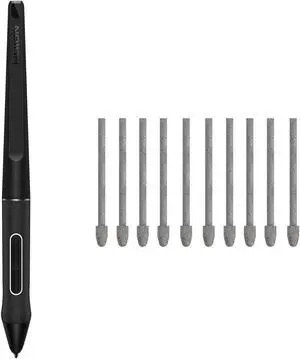 HUION PW517 Pen Tech 3.0 Battery-Free Stylus Bundle with 10 Felt Nibs PN05F for Kamvas Pro 16 (2.5K) & Kamvas 13 HUION PW517 Pen Tech 3.0 Battery-Free Stylus Bundle with 10 Felt Nibs PN05F for Kamvas Pro 16 (2.5K) & Kamvas 13