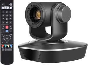 iTOPVIS 10X USB3.0 PTZ Camera with USB3.0/HDMI/IP Outputs, 1080p, 10X Optical Zoom Camera for Church IP Live Streaming, Broadcast Conferences and Education Events (V110U3)