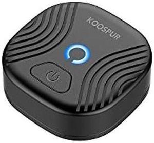 Coollang koospur Tennis Racket Sensor Tracker Motion Detector Analyzer with Bluetooth 4.0 Compatible with Android and iOS Smart Phone(Black)