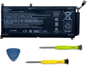 SUNNEAR LP03XL 805094-005 807417-005 Laptop Battery Replacement for HP Envy M6-P113DX M6-P M6-P013DX Envy 15T-AE 15T-AE000 TPN-C121 TPN-C122 TPN-C124 Series HSTNN-DB6X 804072-241 11.4V 55Wh