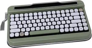 Penna Bluetooth Keyboard with Diamond Keycap(US Language) (Switch-Cherry Mx Red, Olive Green)