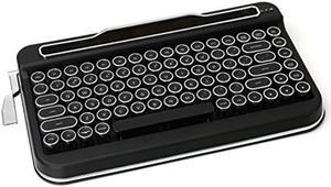 Penna Bluetooth Keyboard with Black Chrome Keycap(US Language) (Switch-Cherry Mx Red, Matte Black)