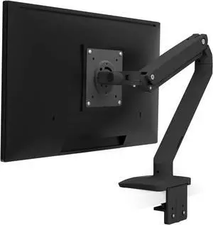 Ergotron - MXV Single Monitor Arm, VESA Desk Mount - for Monitors Up to 34 Inches, 7 to 20 lbs - Matte Black