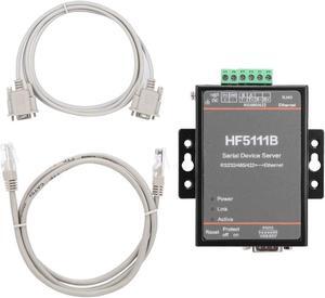 HF-5111B Serial Server 3-in-1 RJ45 RS232/RS485/RS422 to Ethernet Serial Server DTU