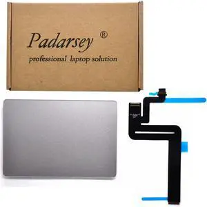Padarsey Original New A1932 Touchpad Trackpad Compatible for MacBook Air 13.3'' A1932 Touchpad Trackpad with Cable 2018 Year(Silver Color)