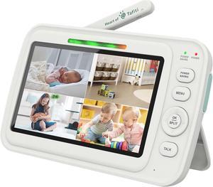 Heart of Tafiti Replacement Monitor for Aqua 52 and Aqua 52, EMF Reduction, 5" Quad and Split Screen Monitor Unit.