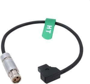 HangTon D-tap Power Cable for ARRI Alexa SXT XT LF Classic Camera V-Mount Battery to 2 Pin Female 50cm