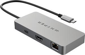 HyperDrive 5-Port USB-C Hub - 86W Power Delivery, 4K HDMI, Ethernet, 5Gbps USB-A